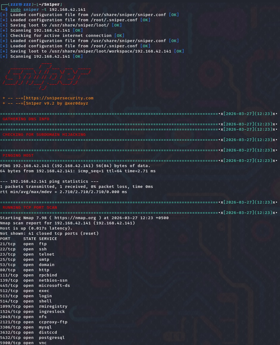Nmap Network Asset Mapping